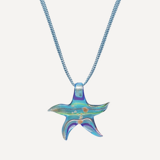 Aquamarine Blue Estrella halskæde