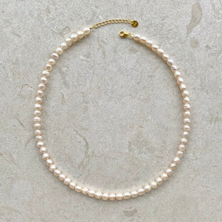 White Rose pearls halskæde