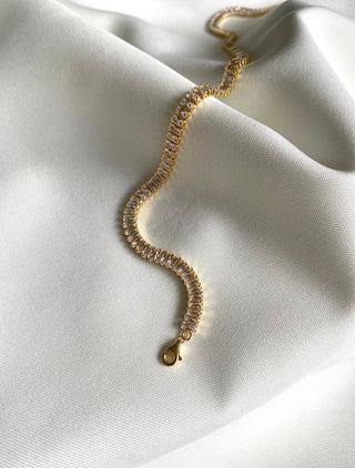 Deluxe Zircon Chain Collection No. 1 halskæde
